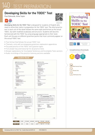 VOCABULARY AND IDIOMS
Complimentary Downloads
compasspub.com/4000EEW2e
4000 Essential English Words
Paul Nation
4000 Essential English Words is a six-book series that is designed to focus on
practical high-frequency words to enhance the vocabulary of learners from
high beginner to advanced levels. The series presents a variety of words that
cover a large percentage of the words that can be found in many spoken or
written texts. Thus, after mastering these target words, learners will be able to
fully understand vocabulary items when they encounter them in written and
spoken form.
f OHDU HDVWRXQGHUVWDQG GHILQLWLRQV DQG H[DPSOHV IRU DOO WDUJHW ZRUGV
f 9DULRXV DFWLYLWLHV WR UHLQIRUFH WDUJHW YRFDEXODU
f Progressive development of vocabulary across levels
f Reading passages which utilize target words
Checkoutpage84and87!
More reading series
by Paul Nation
Student Book
4000 Essential English Words Second Edition 1 - Student Book 9781640151338
4000 Essential English Words Second Edition 2 - Student Book 9781640151345
4000 Essential English Words Second Edition 3 - Student Book 9781640151352
4000 Essential English Words Second Edition 4 - Student Book 9781640151369
4000 Essential English Words Second Edition 5 - Student Book 9781640151376
4000 Essential English Words Second Edition 6 - Student Book 9781640151383
LEVEL
Upper Beginner~
Advanced
STUDENT STUDENT BOOK
Pages
Unit
6
Units
Book
30
Teacher’s
Kit
Scan to view
sample unit!
134
 