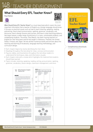 TEST PREPARATION
Basic Skills for the TOEFL®
iBT
Casey Malarcher, Andrea Janzen, Michael Pederson
TOEIC® 0-250 255-400 405-600 605-780 785-900 905-990
TOEFL®iBT 0-18 19-40 41-64 65-95 96-110 111-120
Basic Skills for the TOEFL
®
iBT is a complete three-
level, 12-book test preparation series designed for
students preparing for the 72()/®
iBT. Each level
consists of four books: reading, listening,
speaking, and writing. Over the course of the
series, students build on their current vocabulary
to include common 72()/
®
and academic
vocabulary. Students new to the test are also
introduced to level-appropriate passages, lectures,
conversations, and questions found on the 72()/
®
iBT.
f )RFXVHG SUDFWLFH RI HDFK 72()/
®
iBT question type
f Themes in every unit cover most topics featured
in the 72()/
®
iBT
f RQWUROOHG QRWHWDNLQJ DFWLYLWLHV
f *UDGHG YRFDEXODU DFTXLVLWLRQ
f Transcripts for all listening exercises and
integrated tasks
f )XOO DQVZHU NH LQFOXGLQJ VDPSOH UHVSRQVHV IRU
spoken and written sections
f RPSOHWH DXGLR UHFRUGLQJV RI WKH OLVWHQLQJ DQG
integrated sections
f Targets 1,300 72()/®
-related words
f Sample lesson plans
Complimentary Downloads
compasspub.com/basicskills
Check out page 111!
Essay Writing
Kelli Ripatti, Lucy Han
A great resource for additional
essay writing practice in
preparation for the TOEFL® iBT!
Check out page 91!
Extensive Reading for
Academic Success
Jeff Zeter
Prepare for the reading section
of the TOEFL® iBT with these
academic passages.
Basic Skills for the TOEFL® iBT 1 Reading - Student Book 9781599661537
Basic Skills for the TOEFL® iBT 1 Listening - Student Book with Audio CDs 9781599661513
Basic Skills for the TOEFL® iBT 1 Speaking - Student Book with Audio CD 9781599661520
Basic Skills for the TOEFL® iBT 1 Writing - Student Book with Audio CD 9781599661544
Basic Skills for the TOEFL® iBT 2 Reading - Student Book 9781599661575
Basic Skills for the TOEFL® iBT 2 Listening - Student Book with Audio CDs 9781599661551
Basic Skills for the TOEFL® iBT 2 Speaking - Student Book with Audio CD 9781599661568
Basic Skills for the TOEFL® iBT 2 Writing - Student Book with Audio CD 9781599661582
STUDENT
LEVEL Intermediate
Basic Skills for the TOEFL® iBT 3 Reading - Student Book 9781599661612
Basic Skills for the TOEFL® iBT 3 Listening - Student Book with Audio CDs 9781599661599
Basic Skills for the TOEFL® iBT 3 Speaking - Student Book with Audio CDs 9781599661605
Basic Skills for the TOEFL® iBT 3 Writing - Student Book with Audio CD 9781599661629
Review Tests in the Series24
Reading SpeakingListening Writing
Scan to view sample unit!
142
 
