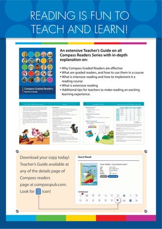 53GRADED READERSLEVELLEVEL11LEVELLEVEL33LEVELLEVEL55
LEVELLEVEL22LEVELLEVEL444LEVELLEVEL66
 