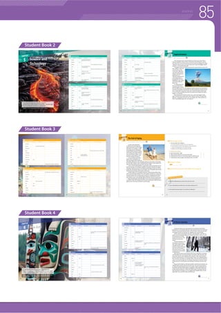 82 READING
Reading Discovery provides a rich source of interesting nonfiction reading, vividly
presented to students in a fun and engaging way. Unit activities stimulate the
development of essential academic tasks, including note-taking, summarization,
integrating information from different sources, and vocabulary acquisition.
f 7ZHQW XQLWV SUHVHQWLQJ D YDULHW RI HQJDJLQJ UHDGLQJ FRQWHQW
f ,QWHJUDWHG ZULWLQJ DQG VSHDNLQJ WDVNV ZLWK JXLGHG SUDFWLFH
f 3UDFWLFH H[HUFLVHV GHVLJQHG WR UHLQIRUFH YRFDEXODU UHWHQWLRQ
f 6SHDNLQJ DFWLYLWLHV GHVLJQHG WR LQFUHDVH IOXHQF
f 7LPHG DQG PHDVXUHG UHDGLQJ WH[WV WR WUDFN VWXGHQW SURJUHVV
f $GGLWLRQDO OLVWHQLQJ DFWLYLWLHV IRU GHYHORSLQJ DFDGHPLF VNLOOV
f *UDSKLF RUJDQL]HUV LQFOXGHG LQ HDFK XQLW
f 5HYLHZ XQLWV IHDWXUH LGLRPV DQG YRFDEXODU
Reading Discovery
Casey Malarcher, Andrea Janzen
STUDENT BOOK
Pages
Unit
6
Units
Book
20
STUDENT
LEVEL
Upper Beginner~
Intermediate
Complimentary Downloads
compasspub.com/RD
Student Book
Reading Discovery 1 - Student Book with MP3 CD 9781599666150
Reading Discovery 2 - Student Book with MP3 CD 9781599666167
Reading Discovery 3 - Student Book with MP3 CD 9781599666174
Scan to view
sample unit!
Teacher’s
Kit
 
