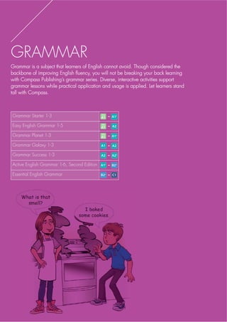 90 READING
On Point 5HDGLQJ DQG ULWLFDO 7KLQNLQJ 6NLOOV
Peggy Anderson, Jacob Cullen, Rob Jordens
On Point is a three-book series which teaches learners to analyze, critically
HYDOXDWH DQG LQWHOOLJHQWO UHVSRQG WR WH[WV /HDUQHUV GLVFXVV DQG GHYHORS
well-reasoned, supported opinions on a wide range of high-interest topics.
This series is constructed from popular media outlets, such as The Atlantic,
The Independent, and The Telegraph.
f (QJDJLQJ DFWLYLWLHV WR EXLOG VSHFLILF UHDGLQJ DQG WKLQNLQJ VNLOOV
f *XLGHG ZULWLQJ WDVNV UHODWHG WR HDFK WRSLF
f 6VWHPDWLF EXLOGLQJ RI DFDGHPLF YRFDEXODU
f 6WLPXODWLQJ GLVFXVVLRQ DFWLYLWLHV WR KHOS VWXGHQWV IRUP DQG VXSSRUW WKHLU RSLQLRQV
f 0DUJLQ TXHVWLRQV DQG IRRWQRWH GHILQLWLRQV WR DLG UHDGLQJ FRPSUHKHQVLRQ
f ,GHDO IRU GHEDWHV DQG GLVFXVVLRQV
f 'HGLFDWHG ZHEVLWH DQG PRELOH DSS IRU H[WUD SUDFWLFH ZLWK YRFDEXODU UHDGLQJ
comprehension, and speed reading at www.compassdigibooks.com
Complimentary Downloads
compasspub.com/OnPoint
Student Book
LEVEL Advanced
STUDENT WORKBOOK
Pages
Unit
3
STUDENT BOOK
Pages
Unit
14
Units
Book
12
www.compassdigibooks.comwww.compassdigibooks.com
Free App
On Point: Reading and Critical Thinking Skills 1 - Student Book with Audio and Student Digital Materials 9781613527368
On Point: Reading and Critical Thinking Skills 2 - Student Book with Audio and Student Digital Materials 9781613527375
On Point: Reading and Critical Thinking Skills 3 - Student Book with Audio and Student Digital Materials 9781613527382
Scan to view
sample unit!
Teacher’s
Kit
 