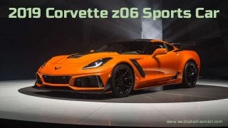 2019 Corvette z06 Sports Car
www.westsidechevrolet.com
 