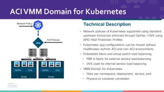Vmm Domain DevNetCreate - ACI and Kubernetes Integration | PDF