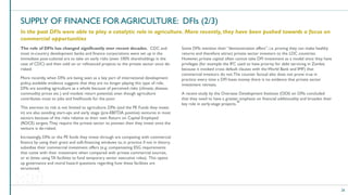 Dfis Example Development finance to enable agricultural transformation | PDF
