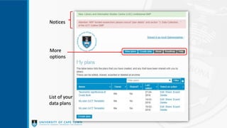 Notices
List of your
data plans
More
options
 