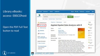 Library eBooks:
access- EBSCOhost
Open the PDF Full Text
button to read
 