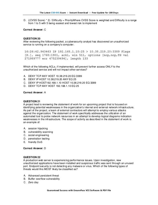 CS0-001 Reliable Exam Online