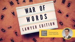 Presented by
Jason Beehler
 