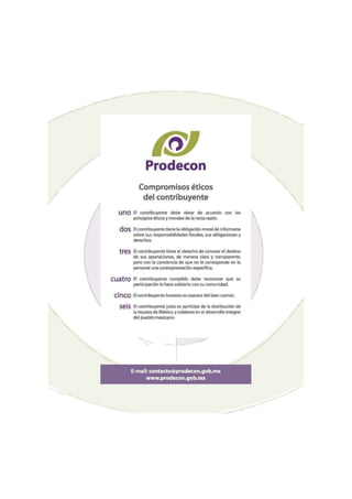 ÉTICA DEL CONTRIBUYENTE