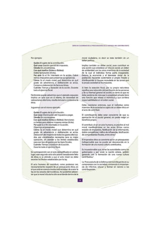 ÉTICA DEL CONTRIBUYENTE