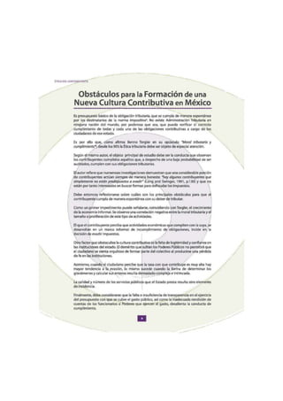 ÉTICA DEL CONTRIBUYENTE