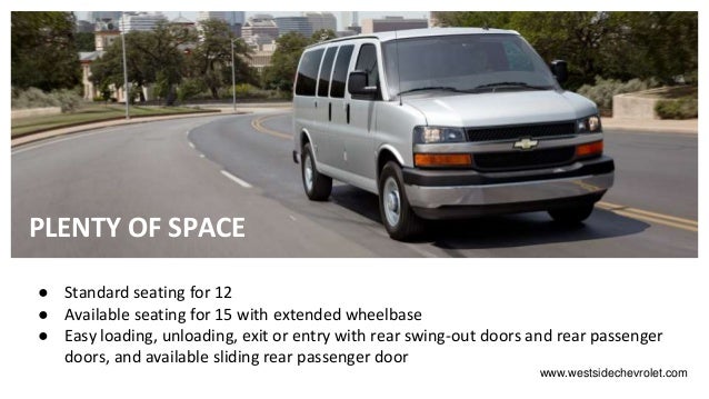 2019 15 passenger van