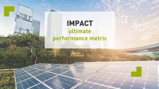 IMPACT
ultimate
performance metric
 