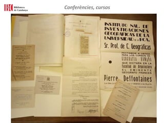 Batalla de l’ou
Conferències, cursos
 