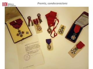 Premis, condecoracions
 