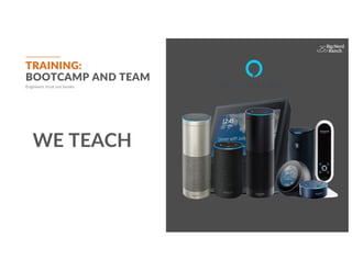 TRAINING:
BOOTCAMP AND TEAM
Engineers trust our books.
WE TEACH
 