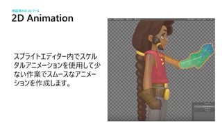 2D Animation
使 少
作業
作成
検証済みの 2D ツー
 