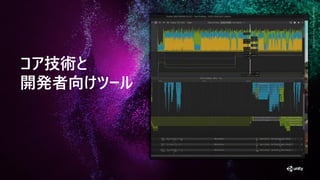 GenerativeArtMadewithUnity
コア技術と
開発者向け ー
 