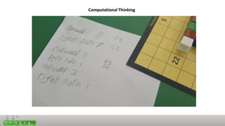 Computational Thinking
 