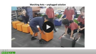 Marching Ants – unplugged solution
 