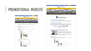 PROMOTIONAL WEBSITE
 