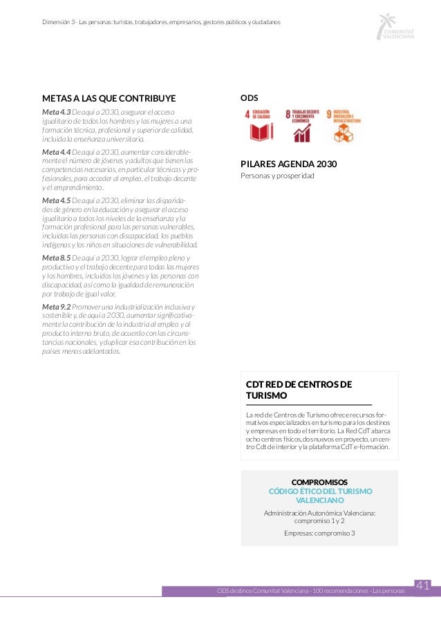 Guia 100 Recomendaciones Para Los Destinos Turisticos De La