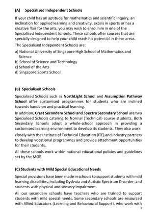 School Inclination FPS 2019 Information Booklet for Parents of P6 pupils | PDF