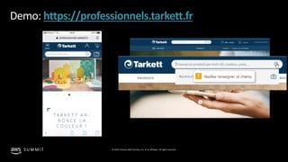 © 2019, Amazon Web Services, Inc. or its affiliates. All rights reserved.S U M M I T
Demo: https://professionnels.tarkett.fr
 