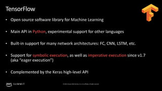 Deep Learning with Tensorflow and Apache MXNet on AWS (April 2019) | PPT