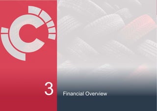 Financial Overview3 24
 