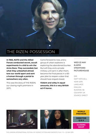 SCI-FI-LONDON FILM FESTIVAL 2019 programme | PDF