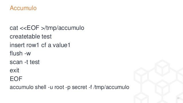 Admins Smoke Test Your Hadoop Cluster
