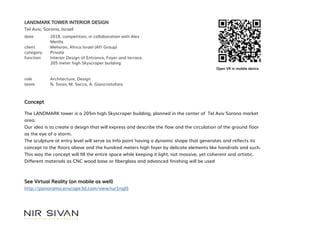 Sivan Building SCULPTING ARCHITECTURE BY NIR SIVAN ARCHITECTS | PDF