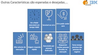 Outras Características são esperadas e desejadas....
 
