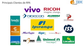 Principais Clientes de RPA
 