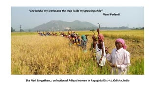 Building gender equity from the bottom up in agricultural communities