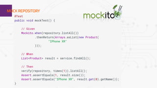 1MOCK REPOSITORY
 