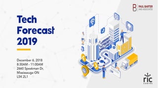 2019 tech forecast jan 2 2019