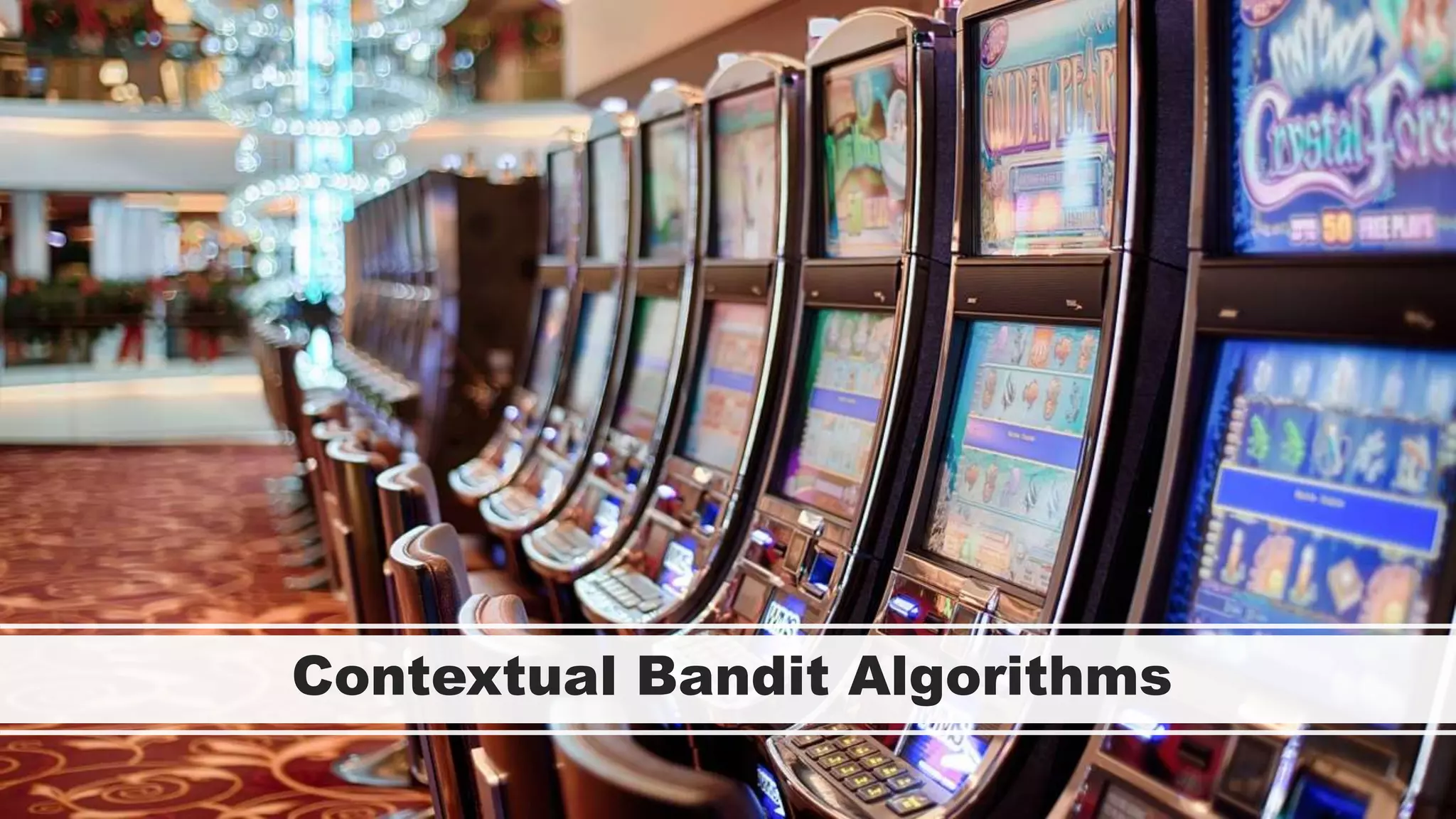 Contextual Bandit Algorithms
 