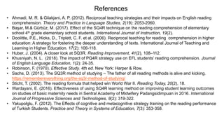 SQ4R – A strategy for active reading