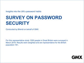 Survey on Password Security 2019