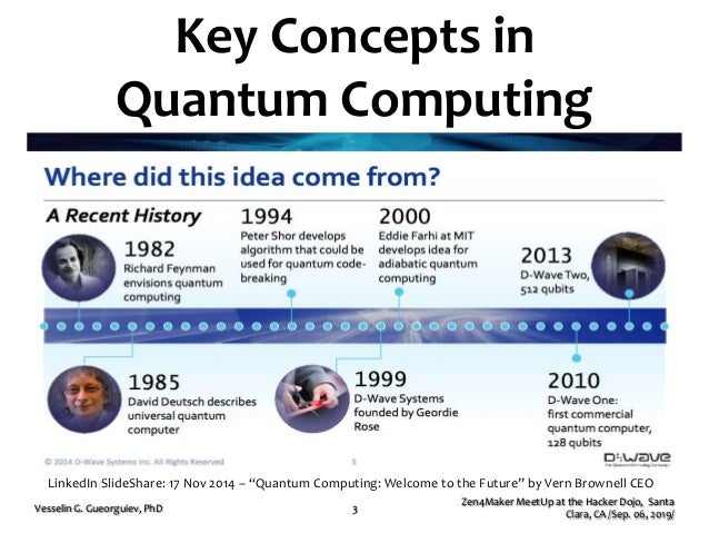 Quantum Computing - Recent Developments (2019)