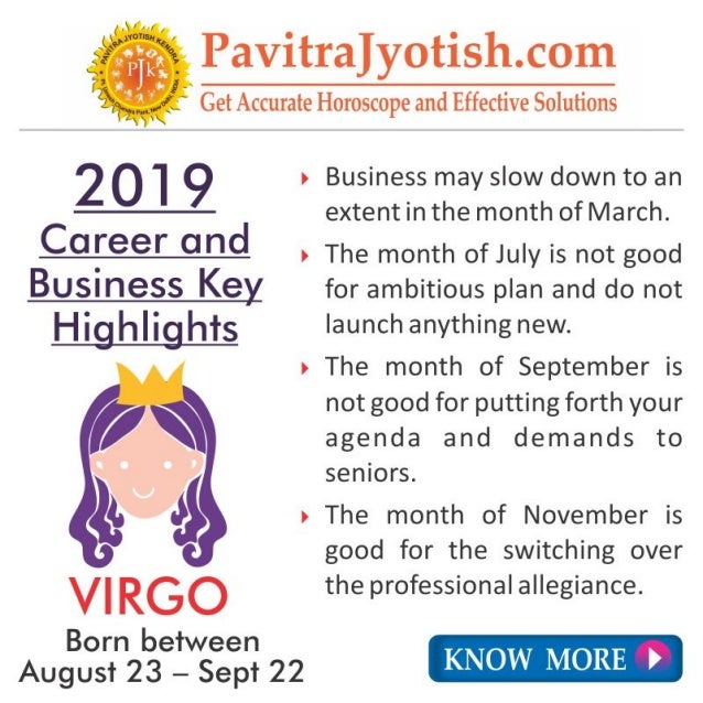 2019 Virgo Career And Business Horoscope slideshare
