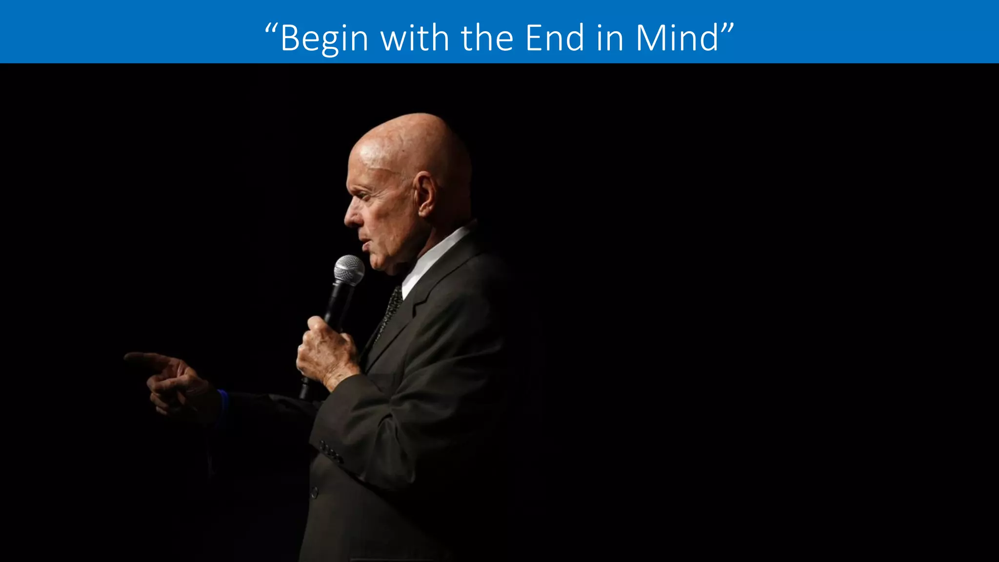 | Employer Solutions
“Begin with the End in Mind”
 