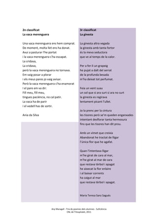 201 any maragall_tria poemes suficiència