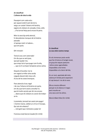 201 any maragall_tria poemes suficiència