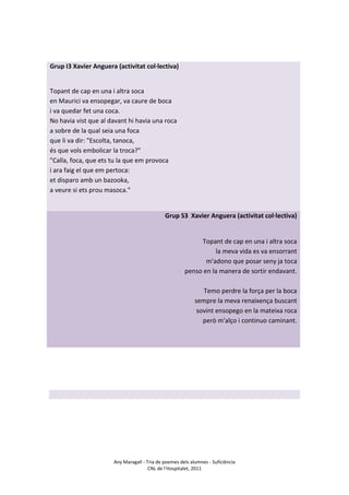 201 any maragall_tria poemes suficiència