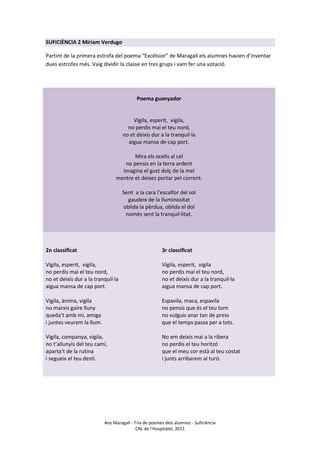 201 any maragall_tria poemes suficiència
