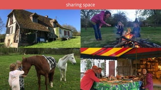 sharing space
 