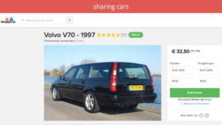 sharing cars
 
